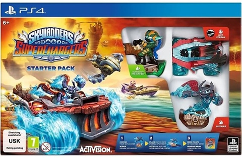 PS4 Skylanders Superchargers Dark Edition outlet Starter Pack